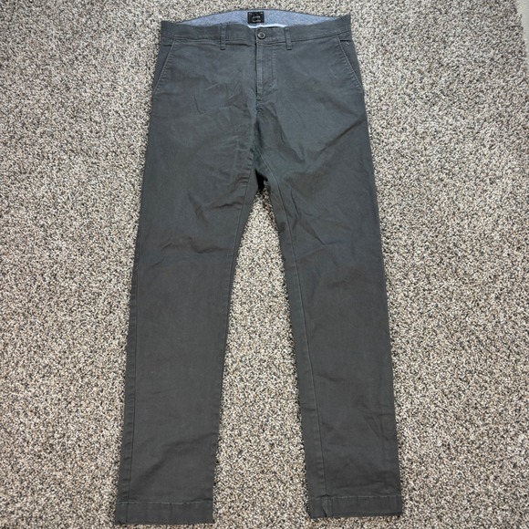 J.Crew Other - J Crew 484 Slim Fit Chinos Men's 31x32 Charcoal Grey Stretch Cotton Pants
